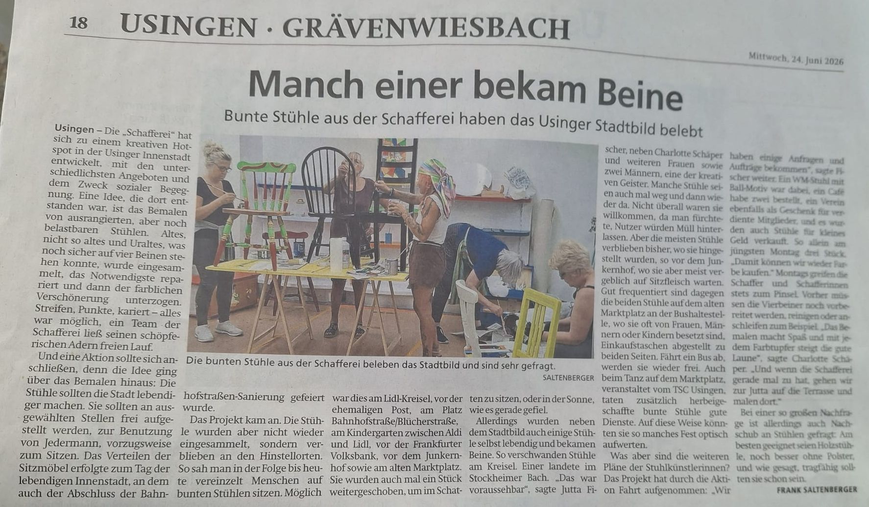 Manch einer bekam Beine